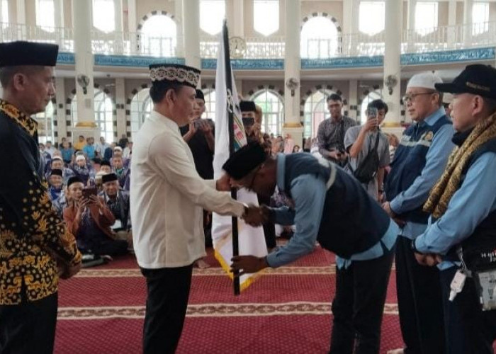 Wali Kota Metro Sambut Kepulangan Jamaah Haji Asal Metro di Masjid Agung Taqwa
