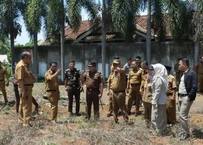 Pj. Bupati Lampura Tinjau dan Lakukan Pengukuran Lahan Pemerintah untuk Percepatan Sertifikasi Aset Daerah