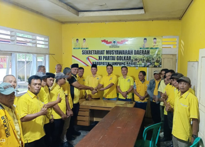 Pendaftaran Calon Ketua Golkar Lambar Resmi Ditutup, Tomi Ardi Jadi Satu-satunya Pendaftar