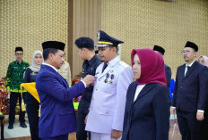 Penyegaran Birokrasi, Puluhan Pejabat Pringsewu Dilantik