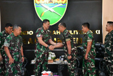 Danbrigif 4 Marinir Perkuat Sinergi dengan Kodam XXI/Radin Inten, Bahas Kesiapsiagaan hingga HUT TNI