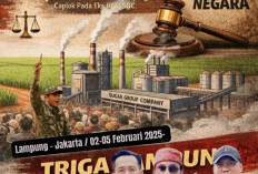 TRIGA Lampung Kepung Kejaksaan Agung–KPK, Bongkar Dugaan Oligarki Gula, Pajak, dan Politik Uang