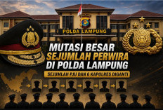 Rotasi di Polda Lampung, Enam Kapolres Berganti Termasuk Kapolresta Balam dan Kapolres Lamtim