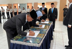 Sejumlah Pejabat Struktural Kanwil Ditjenpas Lampung Alami Pergantian 