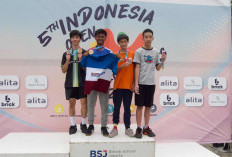 Atlet Parkour Junior Asal Metro Sabet Medali Emas di Indonesia Open Parkour 2026