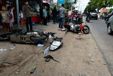 141 Kecelakaan Tunggal Sepanjang 2026 di Metro, Polisi Sebut Mayoritas Dipicu Faktor Kelalaian