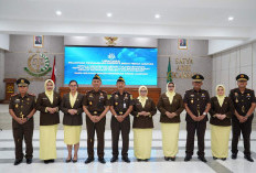 Kajati Lampung Pimpin Sertijab Kajari Lampung Barat, Tulang Bawang, dan Tubaba