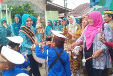 Ketua TP PKK Provinsi Lampung Resmikan Desa Sukajaya Lempasing Menjadi Desa Tapis