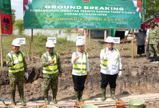 Wagub Lampung Groundbreaking Jembatan Perintis Garuda Kalipasir