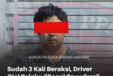 Oknum Ojol Pelaku Pelecehan Seksual di kedaton Ditangkap, Terancam 9 Tahun Penjara