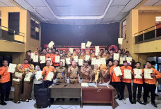 Pegawai P3K BPBD Lampung Utara Resmi Terima SK