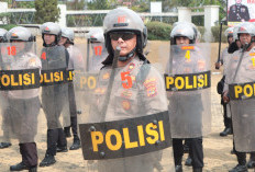 Wakapolres Lampung Utara Pimpin Latihan Dalmas