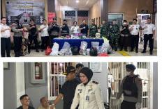 Razia Gabungan Lapas Bandar Lampung: Tes Urine dan K9, Narkoba serta Ponsel Nihil