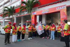 IKA FH Unila Gelar Jalan Sehat dan Bakti Sosial Dies Natalis ke-23