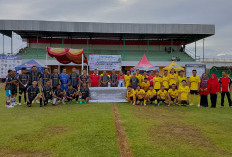 Turnamen Regam FC 2025 Resmi Dibuka, Ketua PSSI Lampung Utara Beri Dukungan Penuh