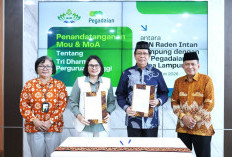 UIN Raden Intan Lampung – PT Pegadaian Jalin Kerja Sama, Perkuat Tridarma dan Literasi Keuangan