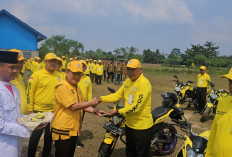 Golkar Lampung Tengah Terima Kendaraan Operasional, Hanan A. Rozak Minta Prestasi Partai Dipertahankan