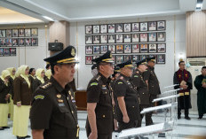 Kajati Lampung Taufan Zakaria Lantik Wakajati dan Sejumlah Kajari Baru, Berikut Daftarnya