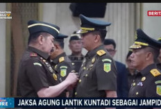 Kuntadi Resmi Dilantik Jadi Jampidsus, Jaksa Agung Minta Jaga Integritas Institusi
