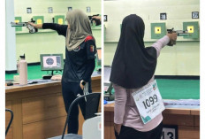 Diikuti Atlet Berpengalaman Dari Luar Kota, Atlet Menembak Tanggamus Tak Gentar