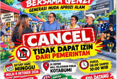 Car Free Day Gen Zi di Lampung Utara Kembali Ditunda, Izin dan Rekomendasi Belum Terbit