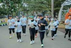 Gubernur Lampung dan Ketum BPP Hipmi Meriahkan Half Marathon 2026, Ribuan Pelari Padati PKOR Way Halim