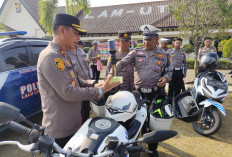 Pastikan Kesiapan, Wakapolres Lampung Utara Cek Randis Personel