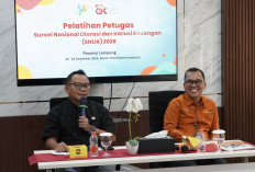 Sinergi BPS dan OJK Provinsi Lampung : Buka Pelatihan Survei SNLIK 2026 untuk Validitas Data Ekonomi Daerah