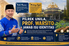 Pilrek Unila, Prof. Warsito Jawab Isu Identitas