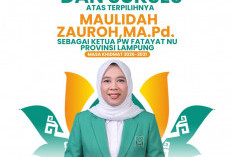 Terpilih Aklamasi, Maulidah Zauroh Pimpin Fatayat NU Lampung Periode 2026-2031