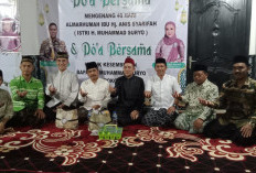 Warga Doakan Kesembuhan Bos HS Sekaligus Takziah 40 Hari Wafatnya Hj. Anis Syarifah