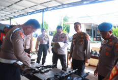 Senpi Anggota Polres Lamtim Diperiksa 