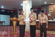Ketua Kwarda Lampung Lantik Rektor UIN Raden Intan sebagai Kamabigus
