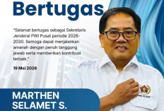 PWI Pusat Rombak Kepengurusan, Marthen Selamet Susanto Resmi Jabat Sekjen