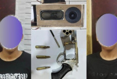 Polres Kota Metro Tangkap Dua Pelaku Pengancaman Bersenpi Rakitan Asal Muara Enim