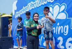 Wulan Mirza Buka Lampung Fun Swimming Festival 2026, Dorong Anak Lampung Tumbuh Sehat dan Percaya Diri