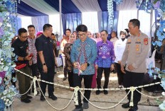 Bupati Lampung Utara, Hamartoni Resmikan SPPG Polres Lampung Utara