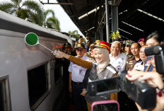 Pemprov Lampung Lepas 1.616 Peserta Mudik Gratis dengan Kereta Api