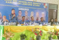 MKKS SMP Lampung Utara Gelar Raker di SMPN 1 Abung Semuli, Bahas Persiapan Asesmen hingga SPMB 2026