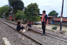 KAI Divre IV Tanjungkarang Ingatkan Larangan Ngabuburit di Jalur Kereta Api