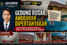 Gedung Rusak, Anggaran SMKN 1 TBT Dipertanyakan