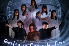 Teaterikal Poetry in Space and Time Siap Pentas di Taman Budaya Lampung, Libatkan Puluhan Pelajar