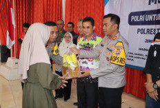 Warga Gisting Antusias dengan Program Gerakan Pangan Murah Yang Diadakan Polres Tanggamus 