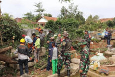 Dandim 0412/LU Pimpin Korve Pasca Amukan Puting Beliung