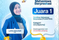 Luthfia Unggul di Pilmapres Unila, Bidik Prestasi Tingkat Wilayah