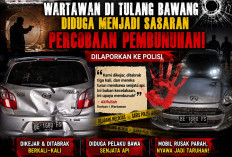 Wartawan di Tulang Bawang  Diduga Jadi Korban Percobaan Pembunuhan