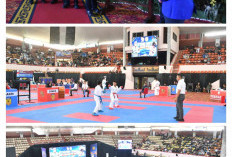Diikuti 1.000 Atlet, Kejuaraan Karate Piala Pangkormar Resmi Dibuka di Lampung