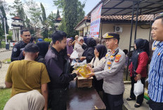 Polres Lampung Utara Gelar Pasar Murah Jelang Idul Fitri