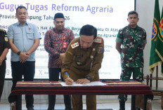 Lampung Perkuat Reforma Agraria, Skema Hak Berjangka Waktu Jadi Instrumen Kendalikan Penguasaan Lahan