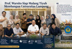 Prof. Warsito Siap Mulang Tiyuh untuk Membawa Unila Memasuki Babak Baru